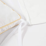 The Honest Label Chamonix Luxury French 90/10 Goose Down Quilt home bedding styled bedroom view THL product image 5