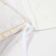 The Honest Label Chamonix Luxury French 90/10 Goose Down Quilt home bedding styled bedroom view THL product image 5