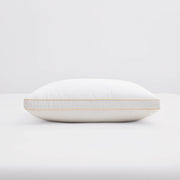 The Honest Label Chamonix Luxury French 90/10 Goose Down Pillow pillowcase lifestyle view THL product image 3