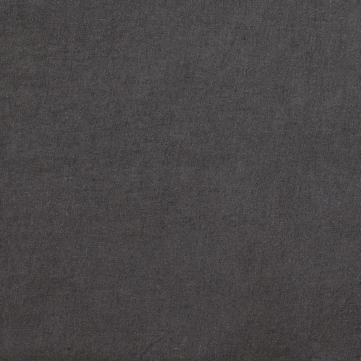 The Honest Label Pure Linen Standard Pillowcase (2 Pack) in Charcoal with grey tones pillowcase product view THL product image 6