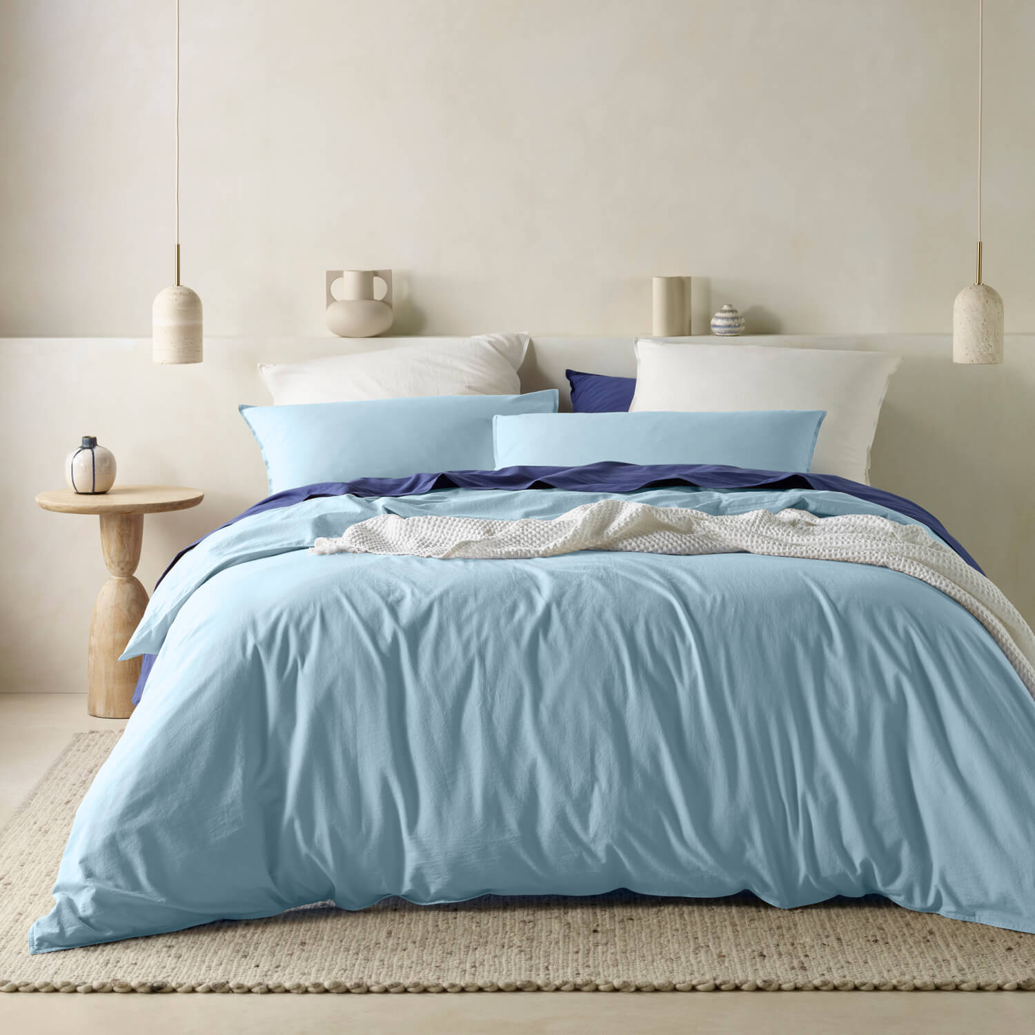 Washed Cotton Bedding Set
