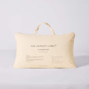 The Honest Label Cosybrooke Luxury Perfect Loft Pillow pillowcase lifestyle view THL product image 3