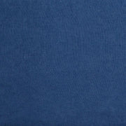 The Honest Label Pure Linen Quilt Cover Set Incl Pillowcases in Ocean Blue with blue tones pillowcase close up detail THL product image 4