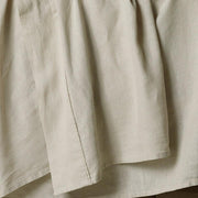The Honest Label Bed Builder flat sheet in Flax with beige tones flat sheet product view