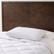 The Honest Label Holborn Eco Pure Wool Pillow (Medium Profile) pillowcase lifestyle view THL product image 1