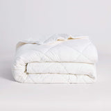 The Honest Label Holborn Eco Pure Wool Winter Quilt home bedding styled bedroom view THL product image 2