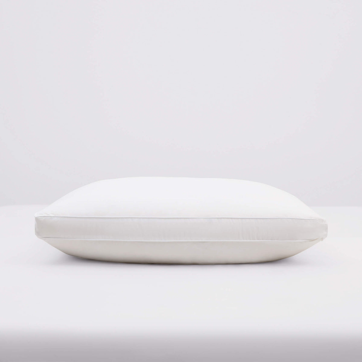 The Honest Label Holborn Eco Pure Wool Pillow (Medium Profile) pillowcase lifestyle view THL product image 2