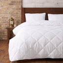 The Honest Label Holborn Eco Pure Wool Winter Quilt home bedding styled bedroom view THL product image 1