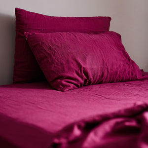 Pure Linen Fitted Sheet