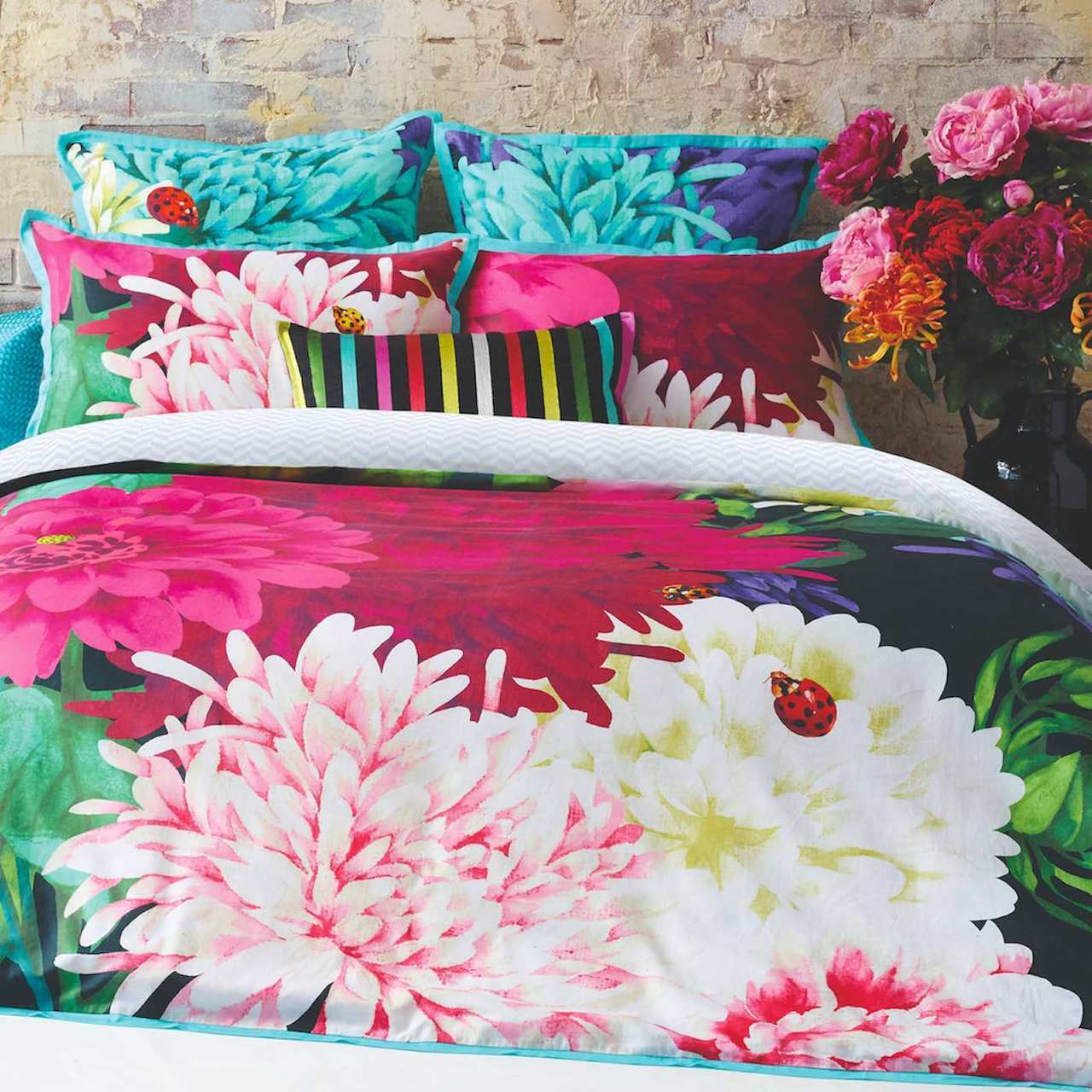 Bella Rosa Quilt Cover Set