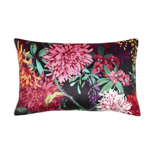 Chintz Garden Rectangle 55x35cm Velvet Cushion Cover