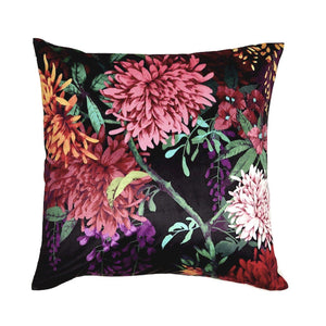 Chintz Garden Square 50x50cm Velvet Cushion Cover