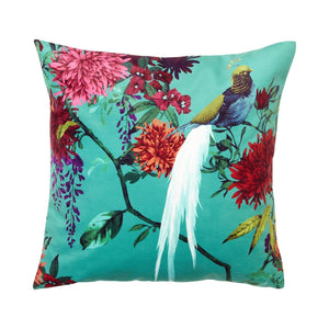 Chintz Square 50x50cm Velvet Cushion Cover