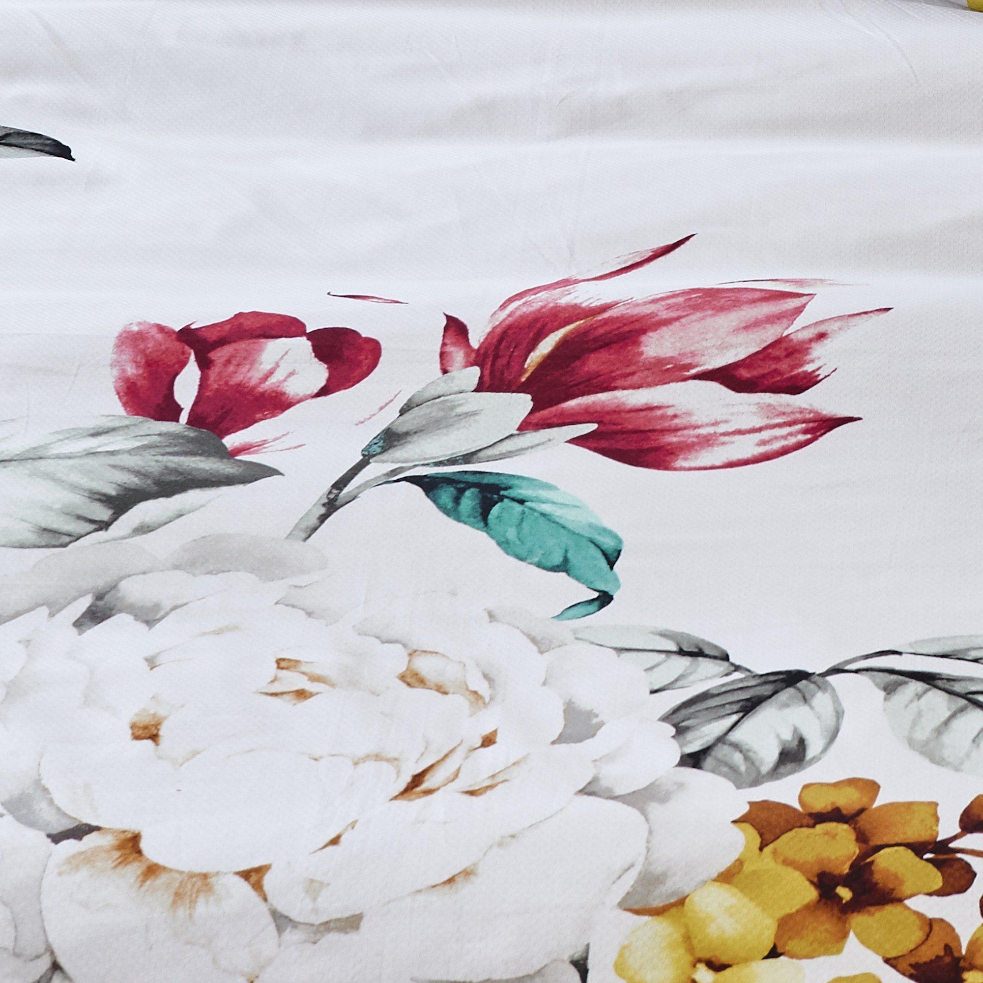 Eden White Quilt Cover Set