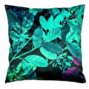 Ghost Square Floor 66x66cm Velvet Cushion Cover