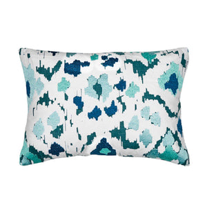 Ikat Rectangle 50x35cm Embroidered Cushion Cover