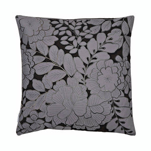 Joyce Floral Square 50x50cm Embroidered Cushion Cover