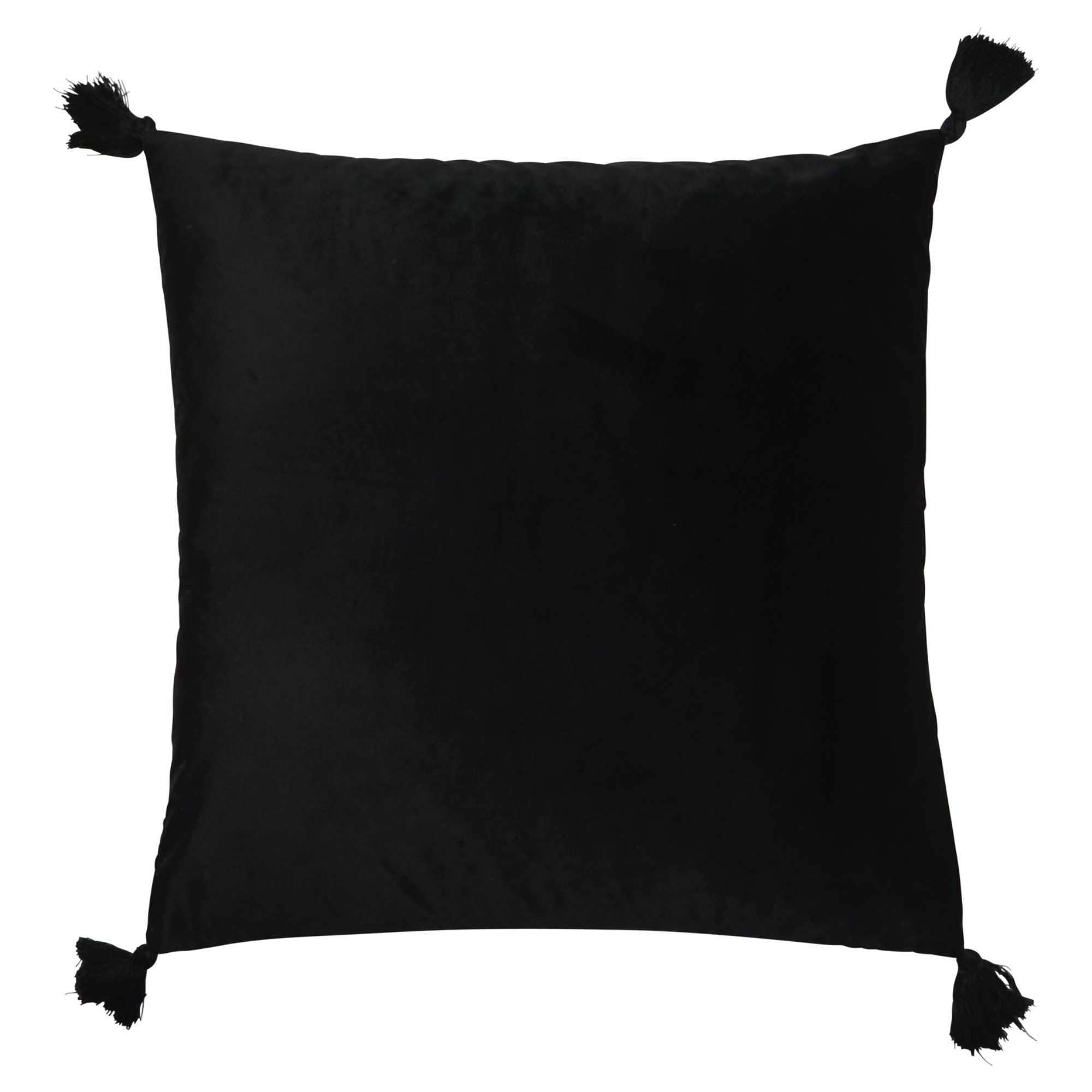 Palmier Square 50x50cm Embroidered Velvet Cushion Cover