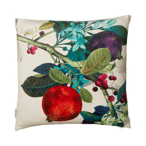 Pomegranate Square 50x50cm Velvet Cushion Cover