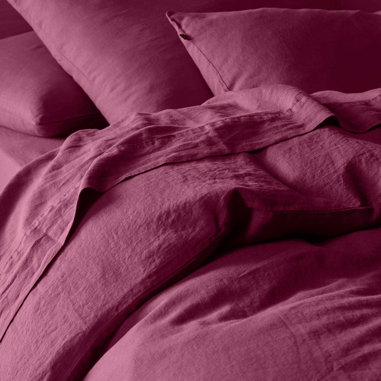 Pure Linen Quilt Cover Set Incl Pillowcases