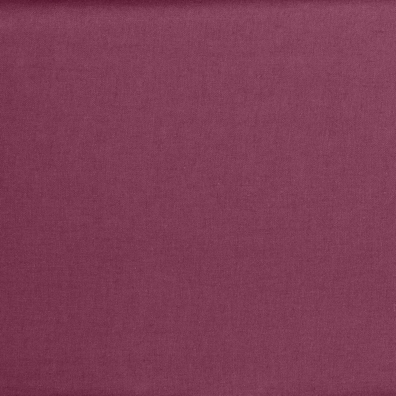 The Honest Label French Flax Linen fabric swatch in Magenta with pink tones fabric sample fabric swatch
