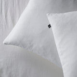 The Honest Label Pure Linen European Pillowcase in Ivory White with white tones pillowcase product view THL product image 4