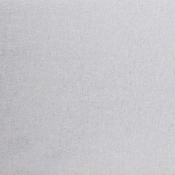 The Honest Label French Flax Linen fabric swatch in Ivory White with white tones fabric sample product view