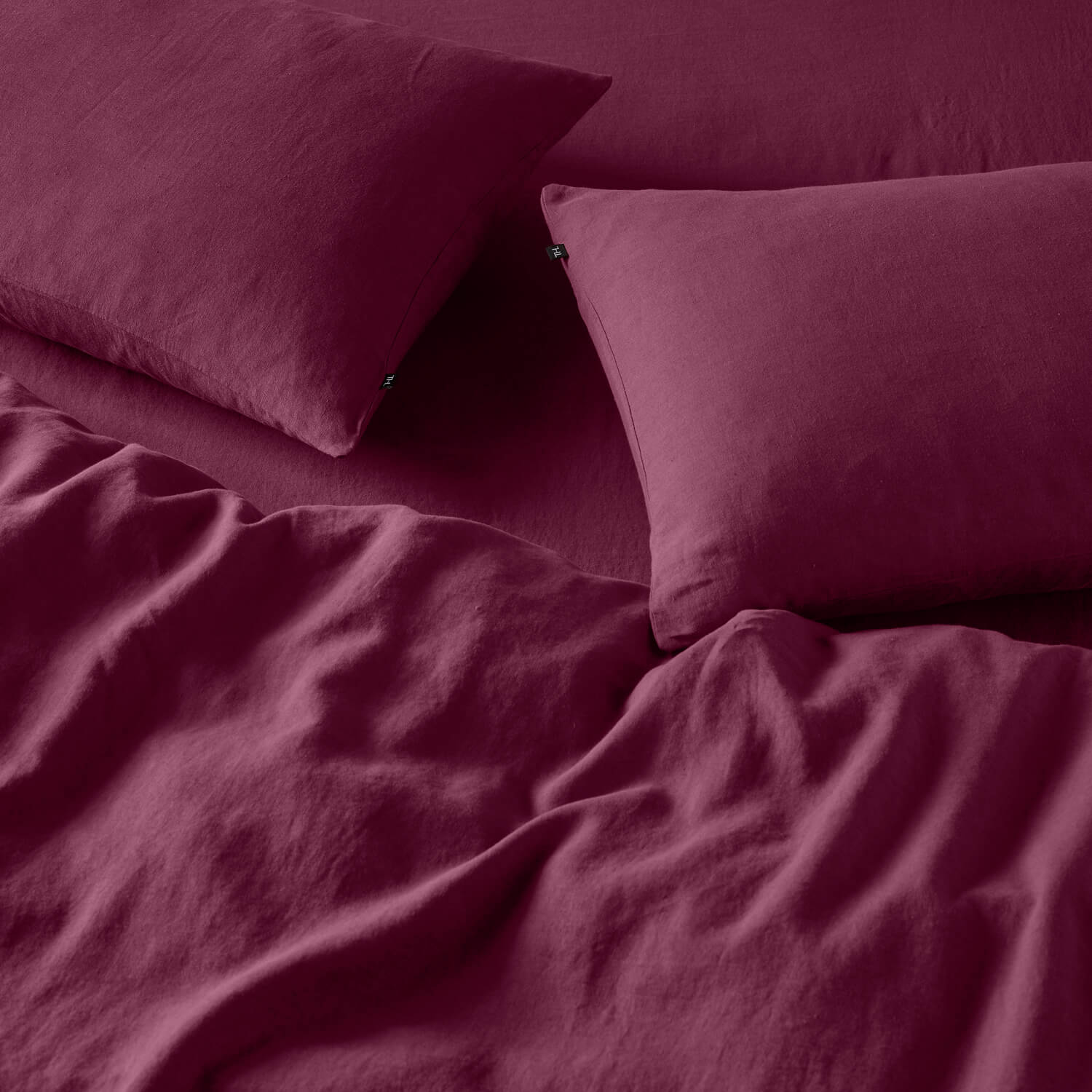 Pure Linen Quilt Cover Set Incl Pillowcases