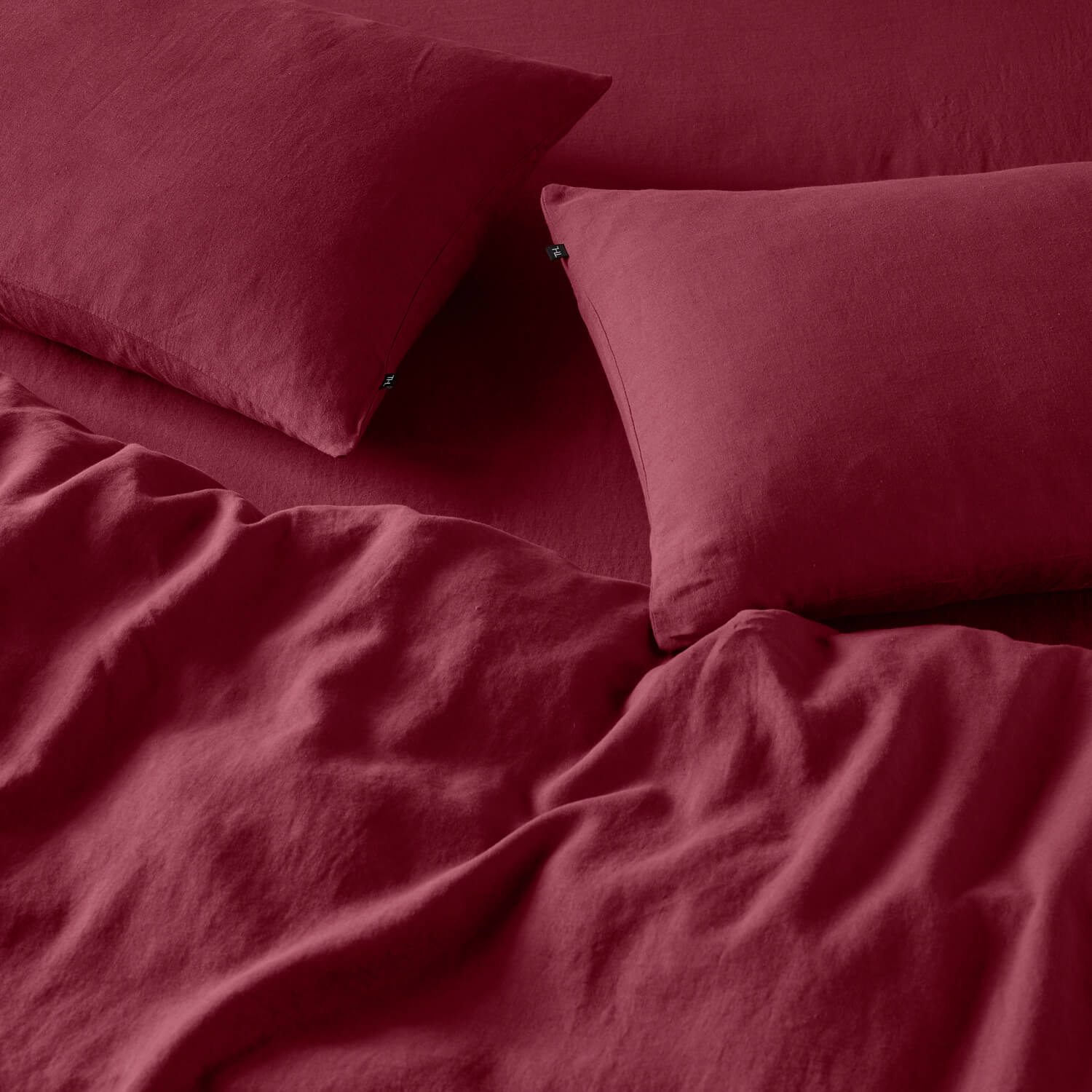 Pure Linen Quilt Cover Set Incl Pillowcases