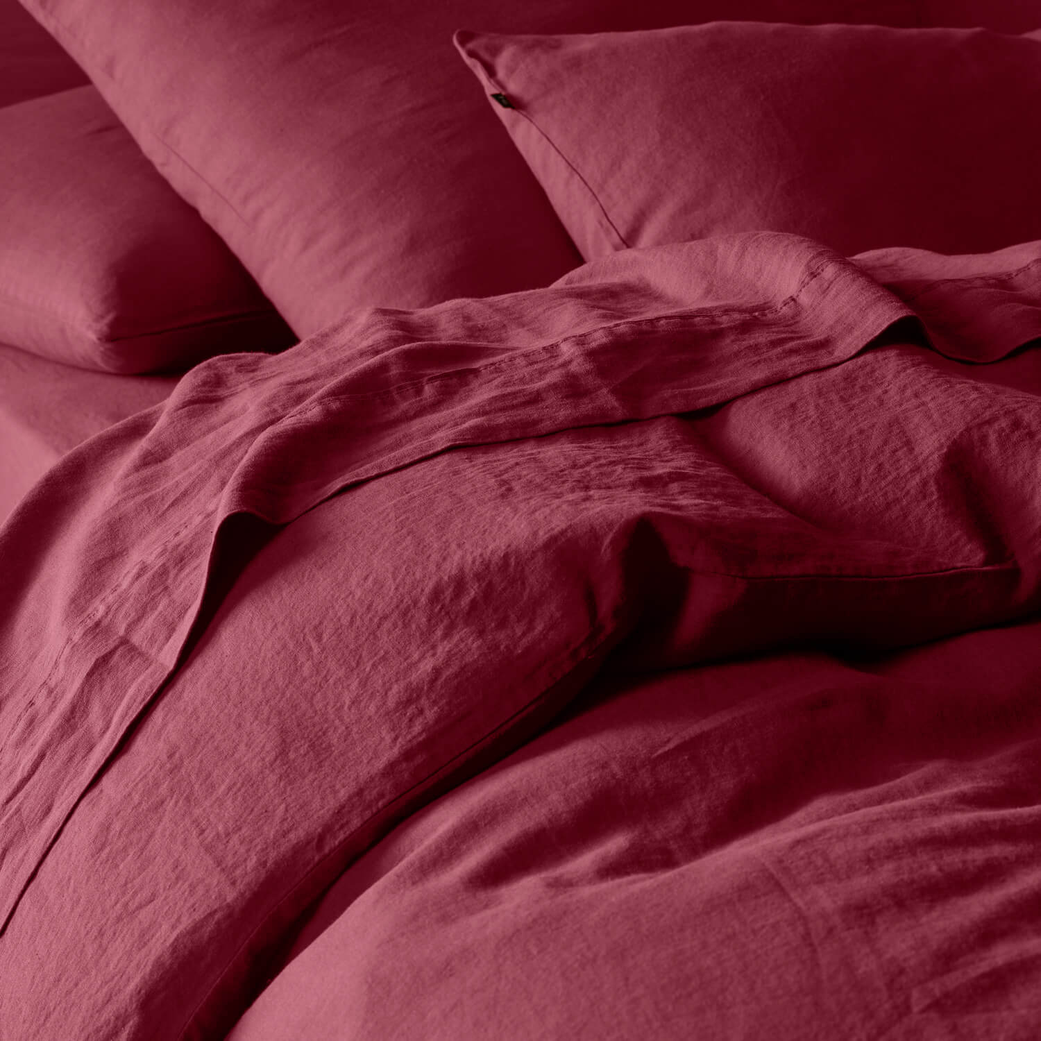 Pure Linen Quilt Cover Set Incl Pillowcases