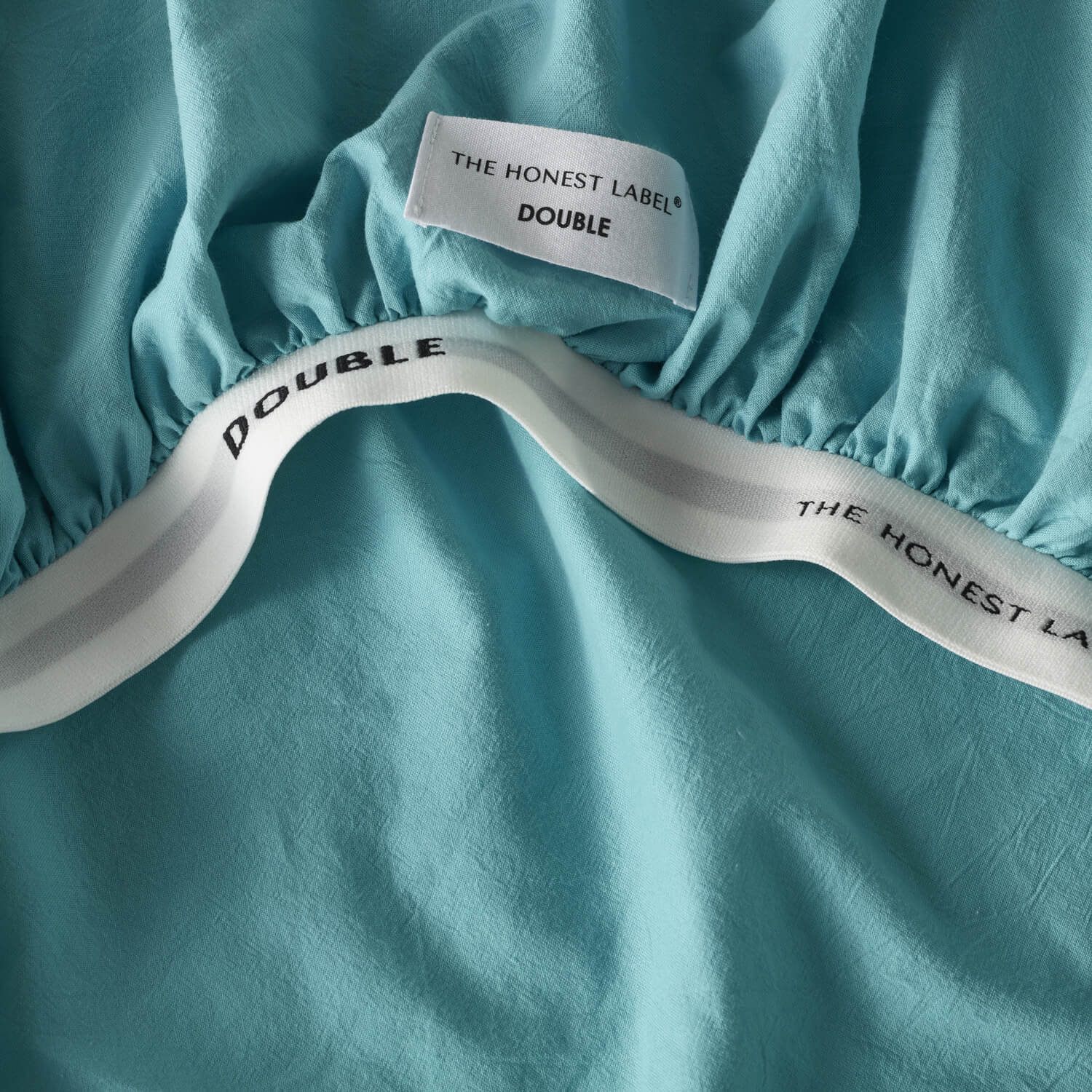 Stonewashed Cotton Fitted Sheet