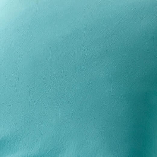 The Honest Label Washed Cotton fabric swatch in Azure with blue tones fabric sample product view
