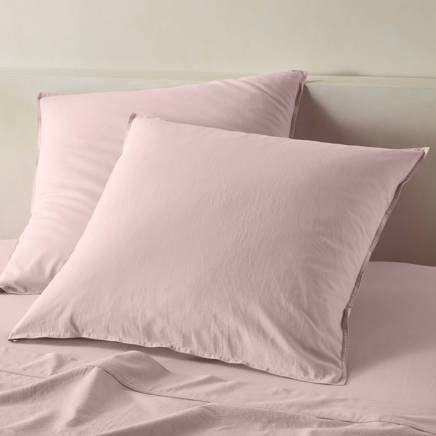 Stonewashed Cotton European Pillowcase