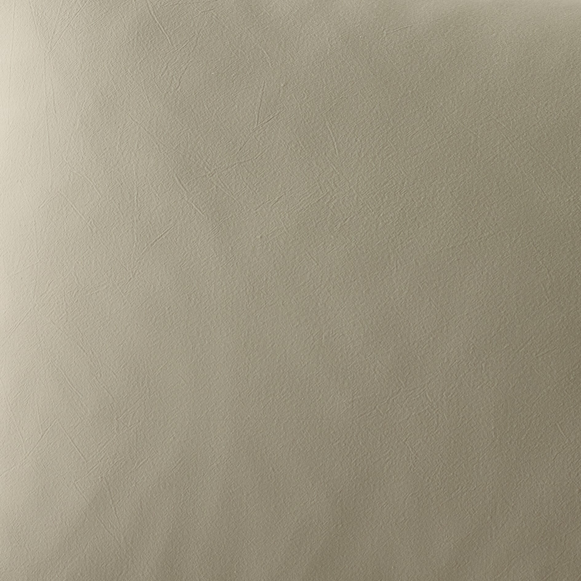 The Honest Label Washed Cotton fabric swatch in Flax with beige tones fabric sample product view