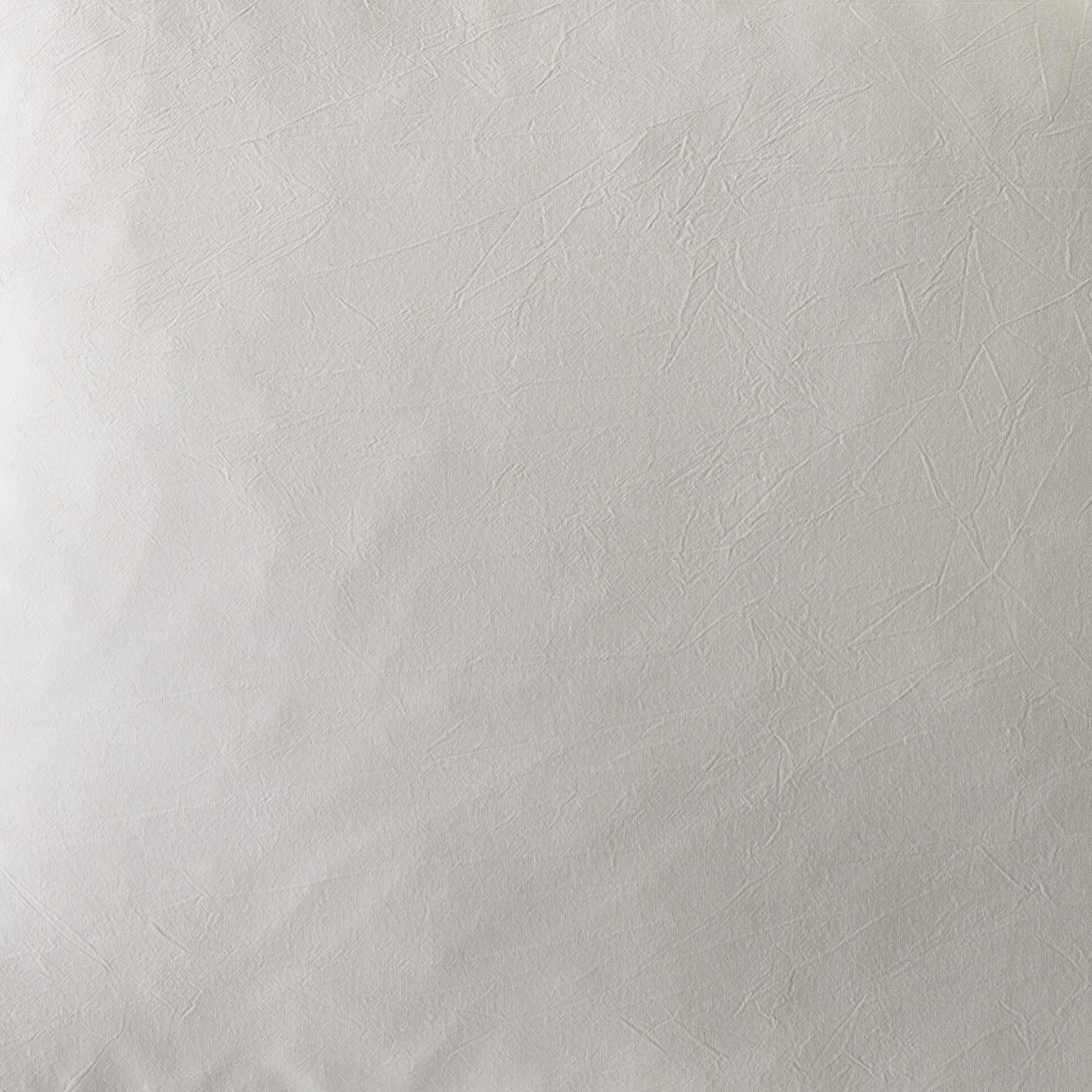 The Honest Label Washed Cotton fabric swatch in White with white tones fabric sample product view