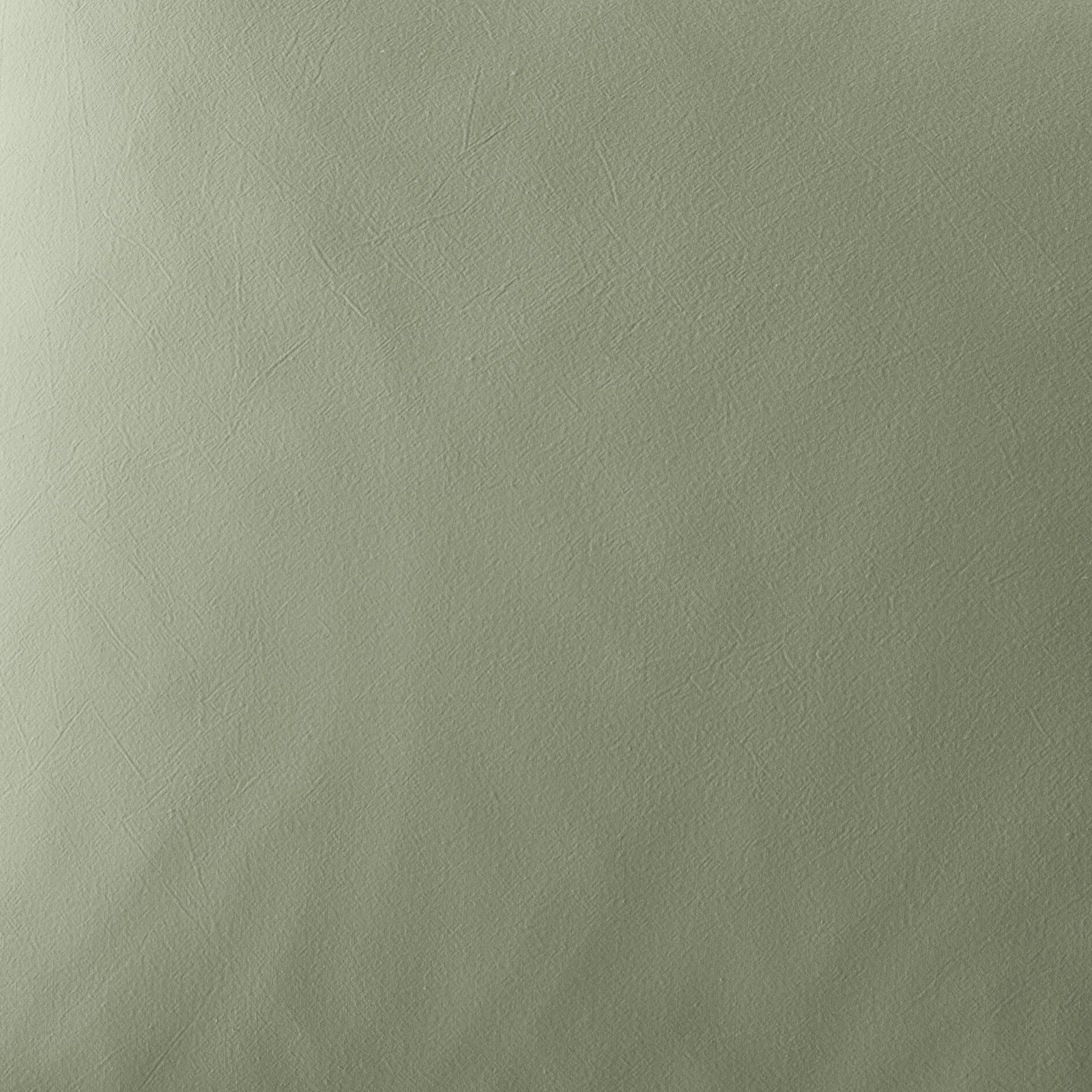 The Honest Label Washed Cotton fabric swatch in Sage with green tones fabric sample product view