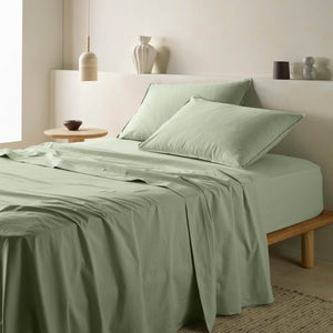 Stonewashed Cotton Flat Sheet