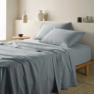 Stonewashed Cotton Flat Sheet