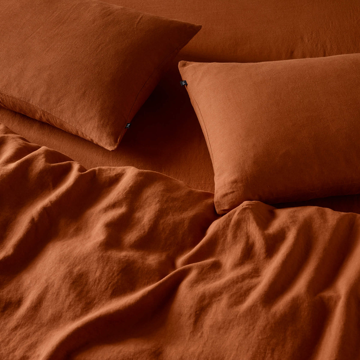 Pure Linen Quilt Cover Set Incl Pillowcases