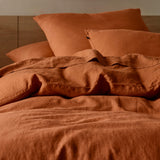 Pure Linen Quilt Cover Set Incl Pillowcases