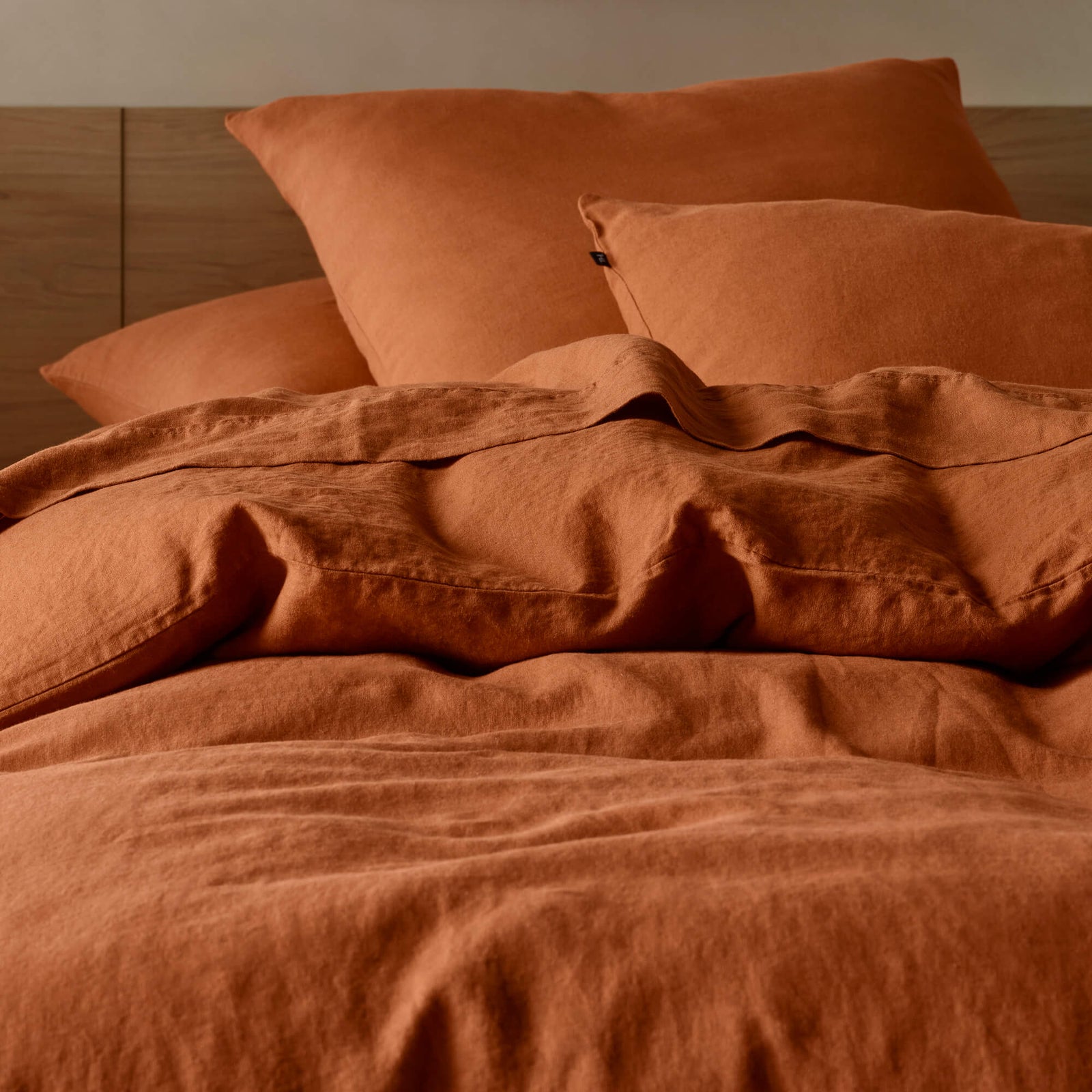 Pure Linen Quilt Cover Set Incl Pillowcases