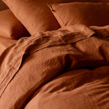 Pure Linen Quilt Cover Set Incl Pillowcases