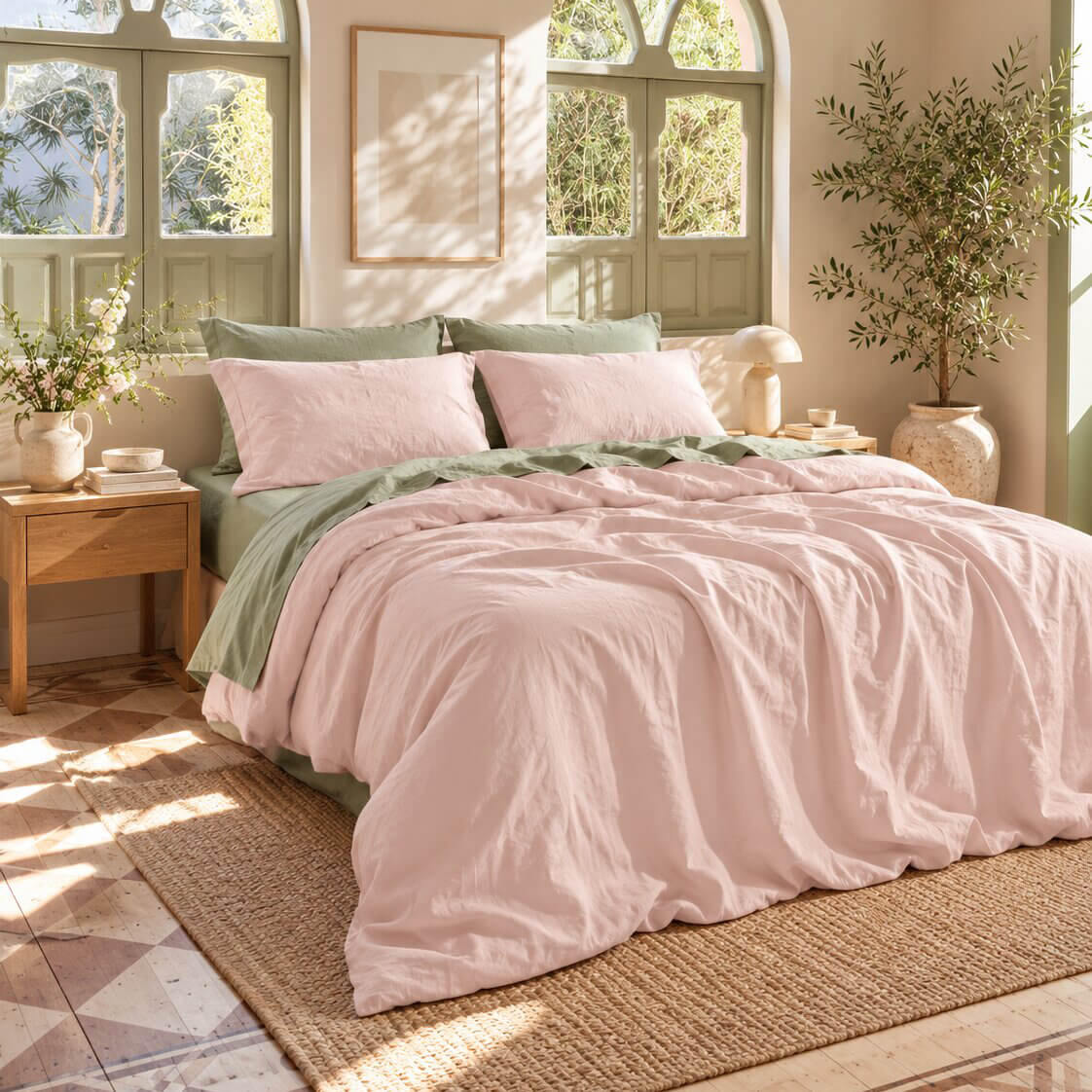 Washed Cotton Quilt Cover