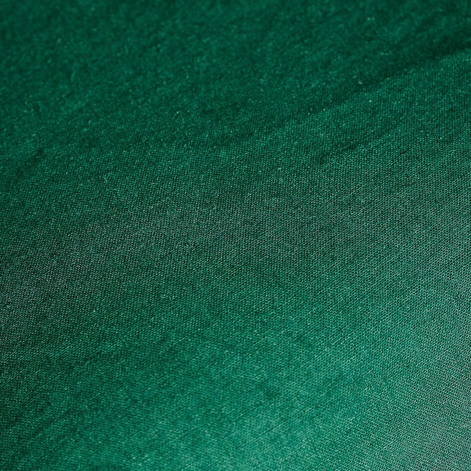 The Honest Label Pure Linen Quilt Cover Set Incl Pillowcases in Forest Green with green tones pillowcase product view THL product image 6