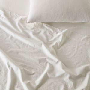 Stonewashed Cotton Flat Sheet