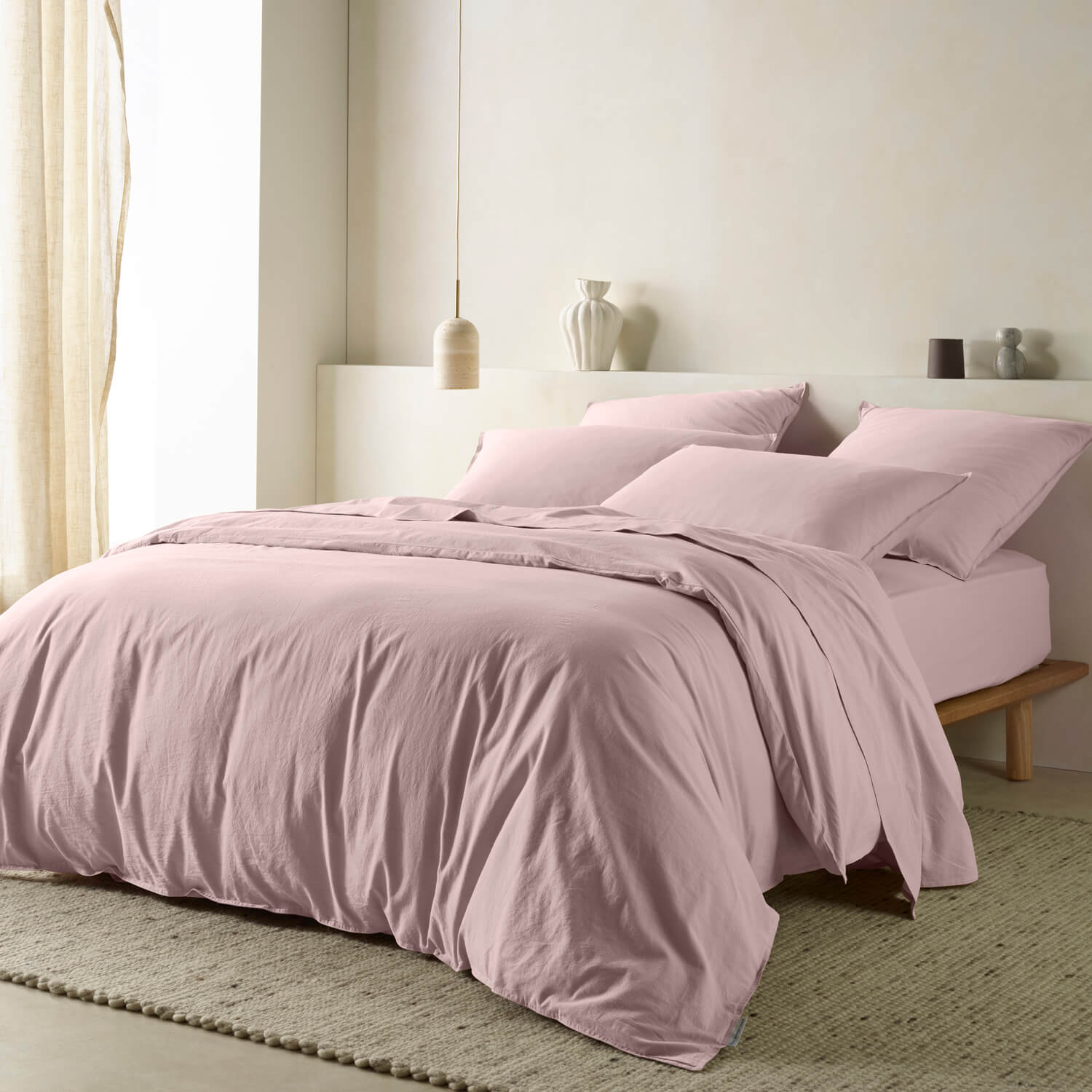 Stonewashed Cotton Quilt Cover