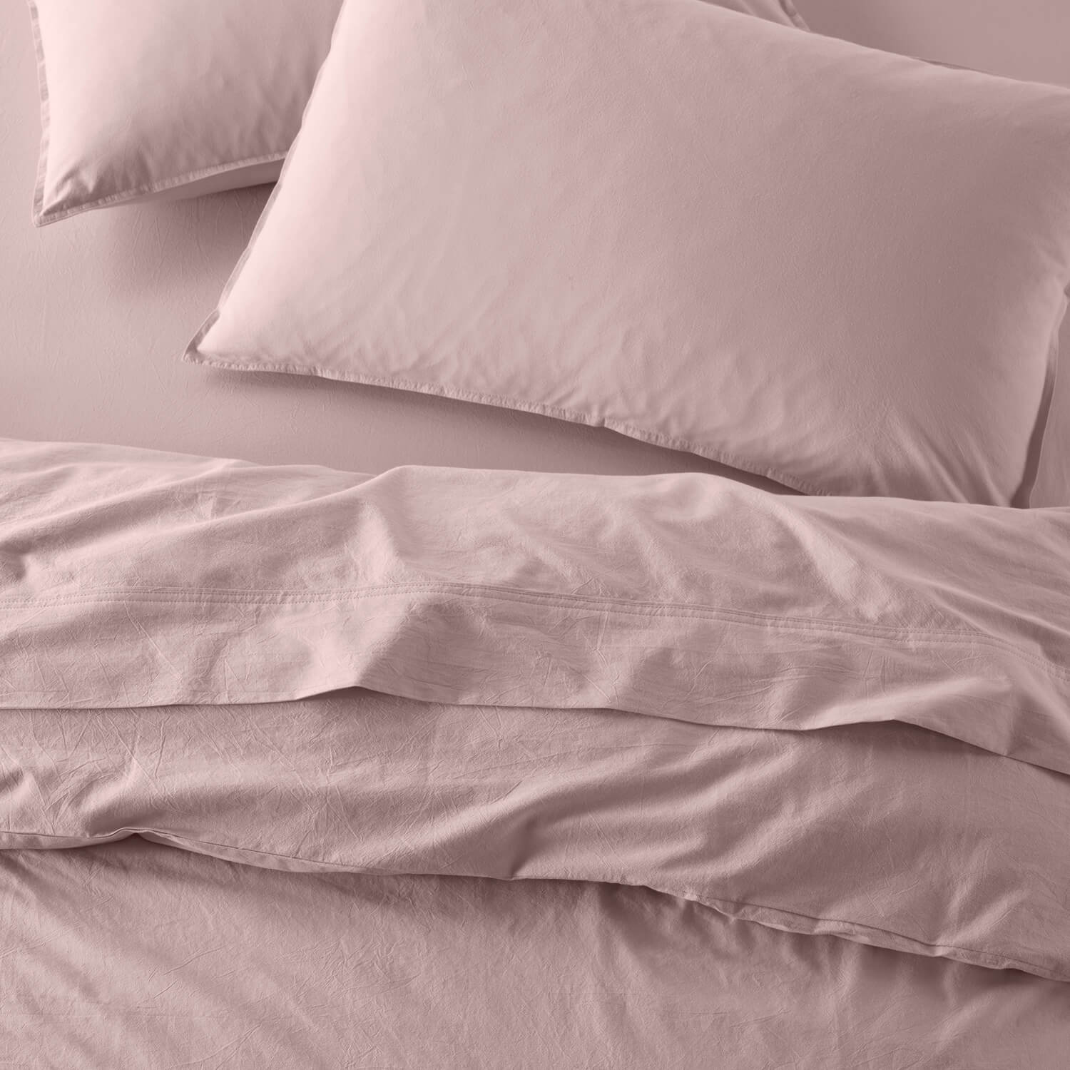 Stonewashed Cotton Flat Sheet