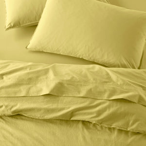 Stonewashed Cotton Flat Sheet