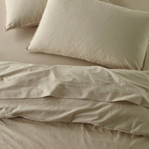 Stonewashed Cotton Flat Sheet