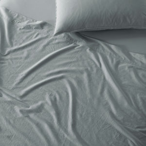 Stonewashed Cotton Flat Sheet